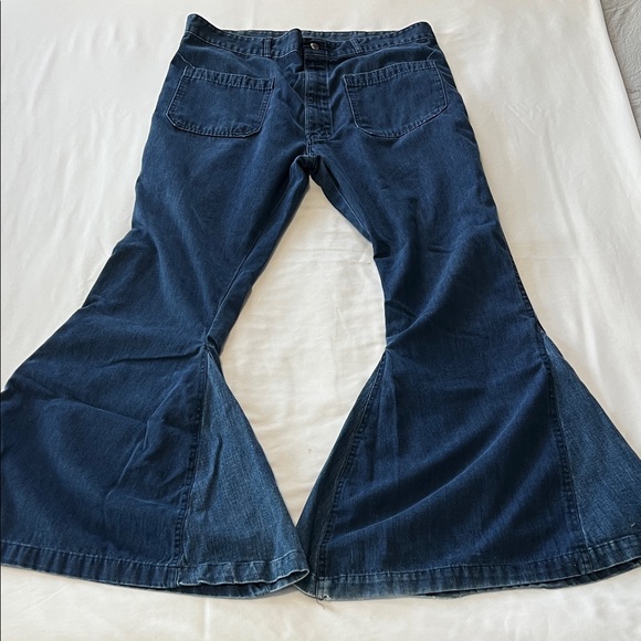 Vintage Seafarer Bell Bottom Jeans - Picture 1 of 5